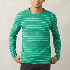 prAna - Men's Keller Long Sleeve Crew - Green